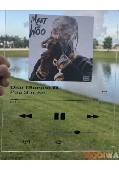 Spotify Cover Müzik Sevenlere Hediye Masa Duvar Süsü