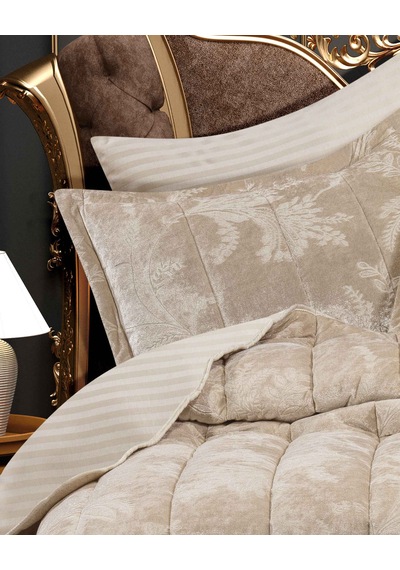 Goldroom Home Kadife Confort 3 Parça Çift Kişilik 230 240 Uyku Seti Antrasit