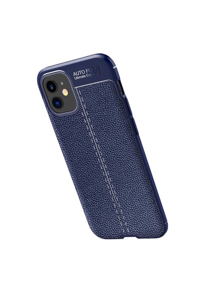 Apple Uyumlu iPhone 12 Kilif Deri Tarzi Niss Silikon Case 446828928