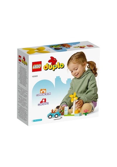 LEGO® Duplo 10985 Rüzgar Türbini ve Elektrikli Araba 16 Parça