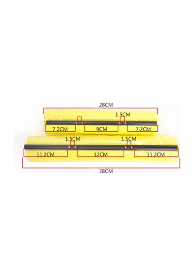 2pcs Hanehalkı Sünger Paspas Kafası Yatmak Değiştirme Ev Kat Temizleme Aracı