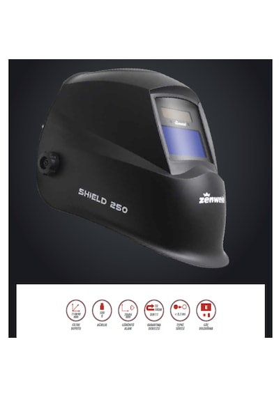 Zenweld Shield 250 Kolormatik Kaynak Maskesi