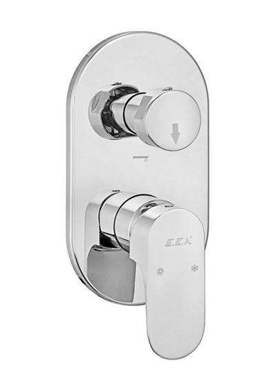Eca Zafir 102167311 Ankastre Banyo Bataryası Krom