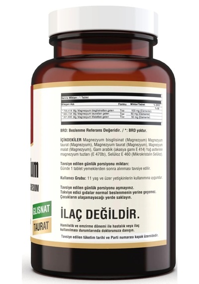 Ncs Magnesium 200 Mg Malat Taurat Glisinat 90 Tablet