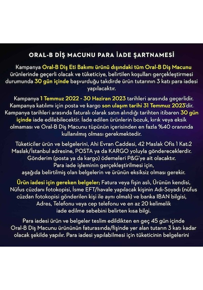 Oral-B Professional Hassasiyet ve Diş Eti Hassas Beyazlık Diş Macunu 75 ML