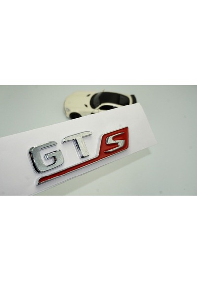 Benz Gt S Kırmızı Krom Abs 3m 3d Bagaj Logo Amblem