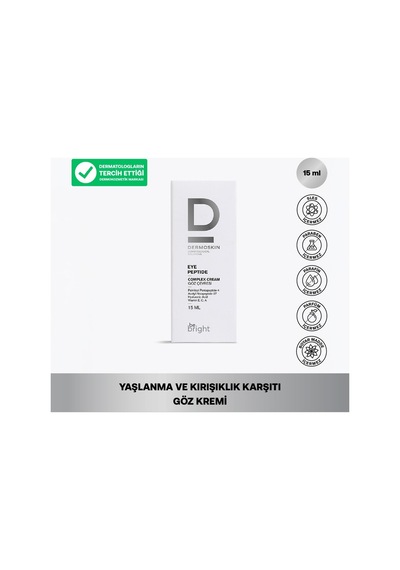 Dermoskin Be Bright Göz Çevresi Peptit Kompleks Krem 15 Ml Canlılık Ve Aydınlık Sağlar