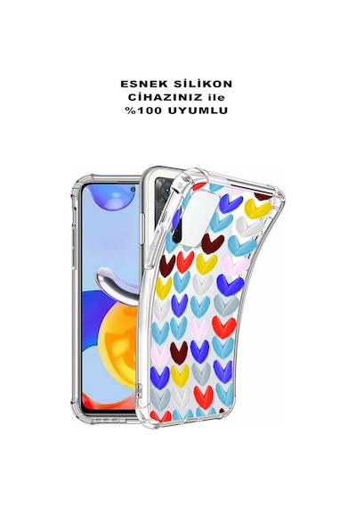 Samsung Galaxy S24fe İle Uyumlu Water Color 1 Baskılı Şeffaf Köşe Korumalı Antişok Kılıf