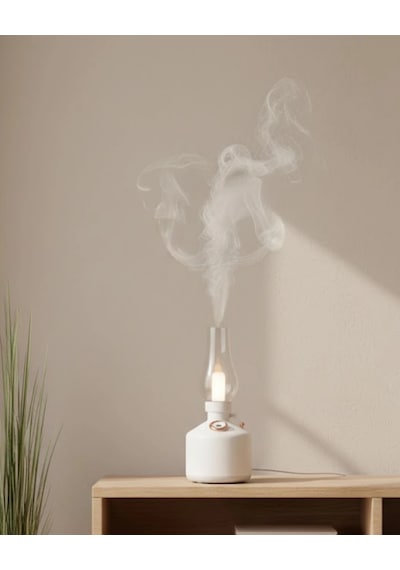 Mey İthalat Usb Şarjlı Gaz Lambası Modeli Nano Mist Aromaterapi Nemlendirici 280 Ml