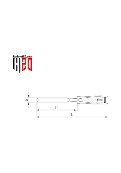 Izeltaş Iskarpela Düz 20Mm - 5010230020