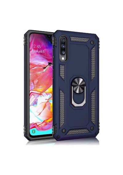 Samsung Uyumlu Galaxy A50 Yüzüklü Standli Vega Kilif Ekran Koruyucu 510433364