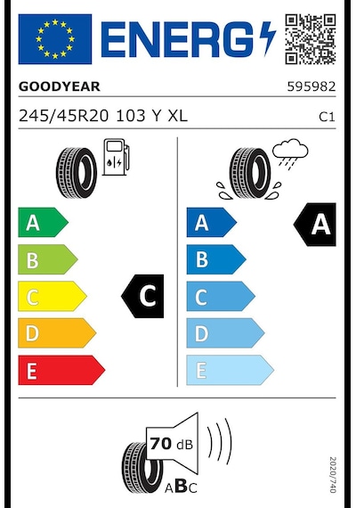 Goodyear 245/45 R20 103Y Xl Eagle F1 Asymmetric 6 Fp Oto Yaz Lastiği 2026