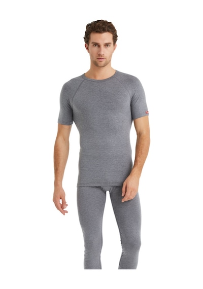 Blackspade Vücuda Oturan İçlik Unisex Termal Tişört Bisiklet Yaka, 2. Seviye Isı Koruma-9258 Gri Melanj Blackspade Vücuda Oturan İçlik Unisex Termal Tişört Bisiklet Yaka, 2. Seviye Isı Koruma-9258 Gri Melanj