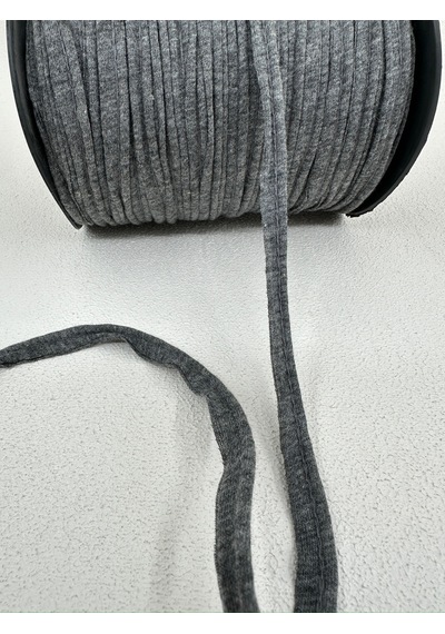 1 Cm Kumaş Ara Biye-5 Metre-antrasit
