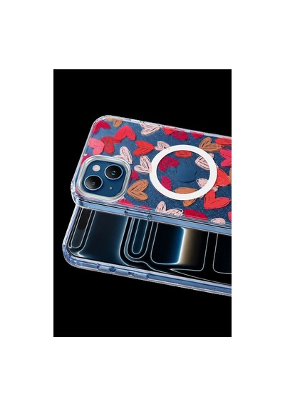 Onegif Apple İphone 15 Desina Magsafe Kapak - Desen 6