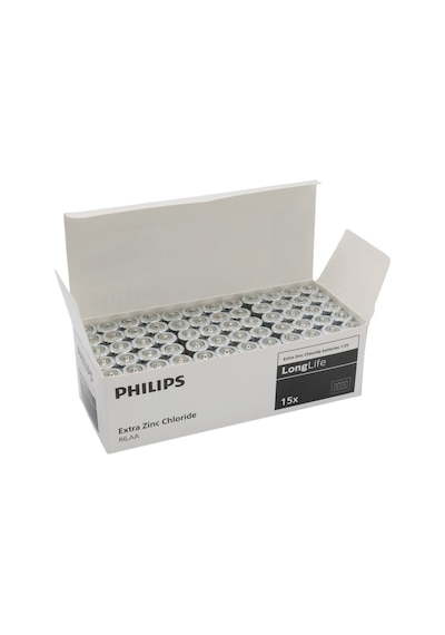 Philips Extra Zinc-carbon Kalın Saat Kalem Pili Aa 60'lı Paket