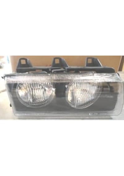Bmw E36 1991-1998 3 Serı - - Coupe - Far Lambası Sağ Man/elk Çizgisiz Plastik Cam Merceksiz Hella T