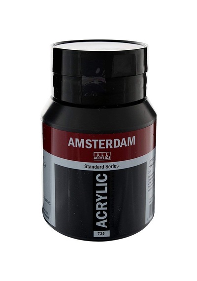 Talens Amsterdam Akrilik Boya 500Ml. N 735 Oxide Black
