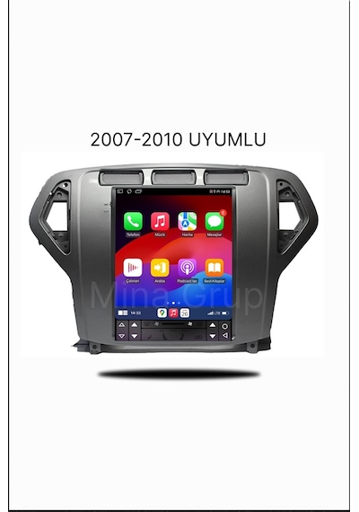 Snp Serisi Ford Mondeo Uyumlu 9.7" Tesla Multimedya Android Teyp 2007-2010 6-128 Gb 9.7''