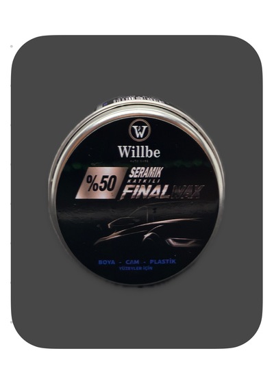 Willbe Auto Care %50 Seramik Katkılı Final Wax 150 Ml