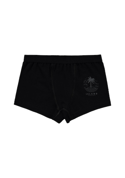 Artı Çorap-Kare Tekstil Artı Çorap Island Erkek 2'li Boxer Set - Standart