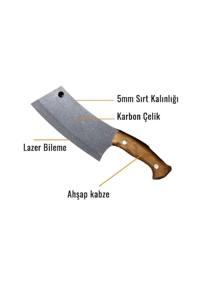 Prohummer Ph209 El Yapımı Ahşap Saplı Satır 30cm