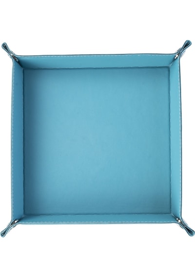 2k Sepet Masa Üstü Organizer Kare 16.5x16.5 CM Siyah