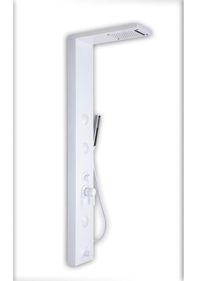 Sam Banyo Fırat Duş Paneli White Style Beyaz
