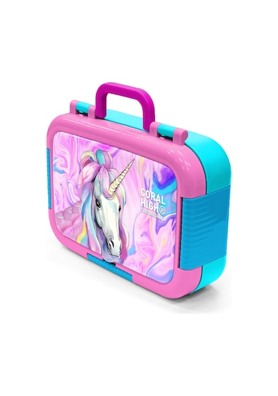 Coral High Kids Pembe Unıcorn Desenli Paslanmaz Çelik Beslenme Kabı 39168 Pembe