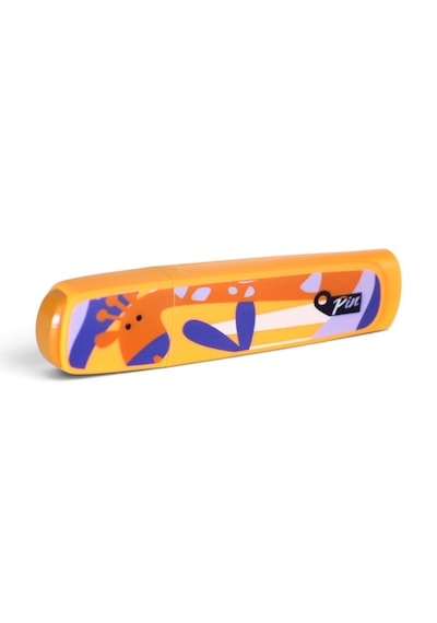 Pin Fosforlu Kalem Desenli 4 Renk Adet Çok Renkli