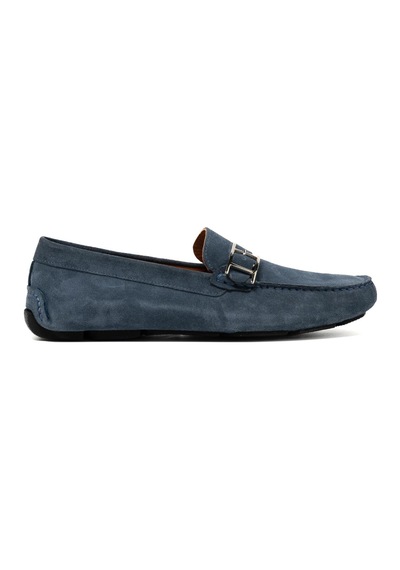 Oxford Klasik Erkek Mo-7574a044-7574 Giuseppe Mengoni İndigo Süet Koyu Lacivert