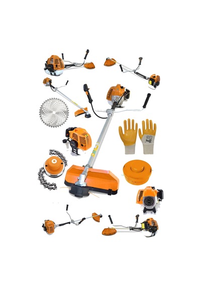 Steiner T-9100 Benzinli Motorlu Tırpanı Makinesi + Canavar Başlık
