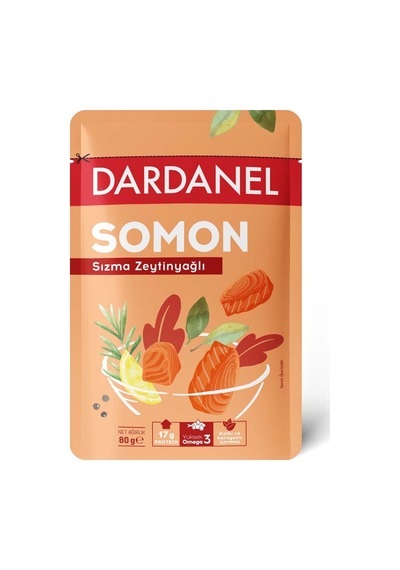 Dardanel Zeytinyağlı Somon Poşet 80 G - 8 Adet Tarı