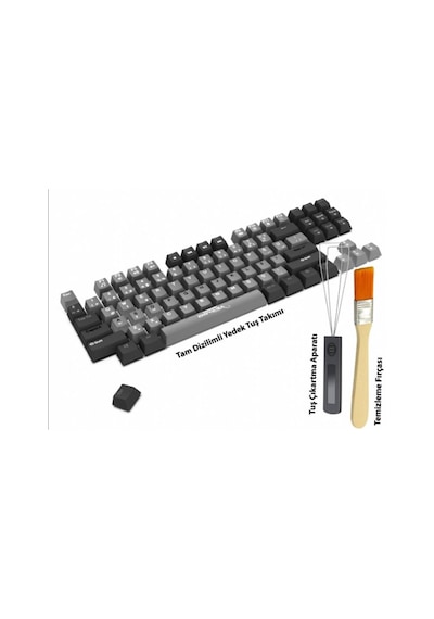 Inca Ikg-439 Empousa Red Swıtch Full Rgb Software Mekanik Klavye