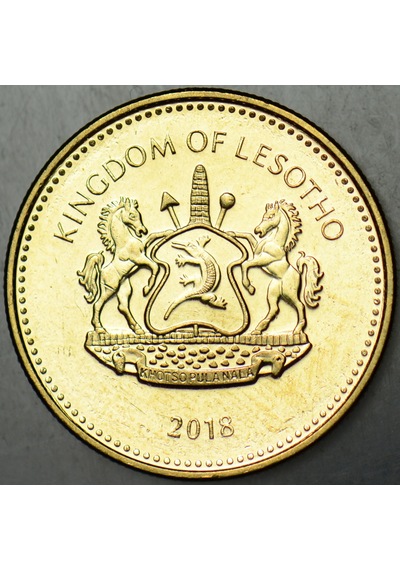 Lesotho 50 Lisente 2018 Çil.