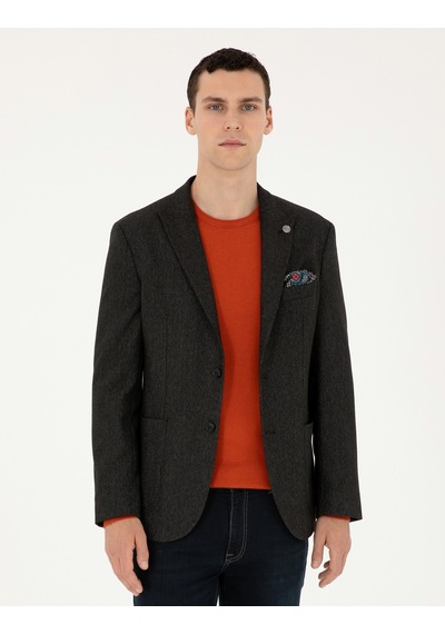 Pierre Cardin Erkek Siyah Ceket 50292174-vr046 Siyah
