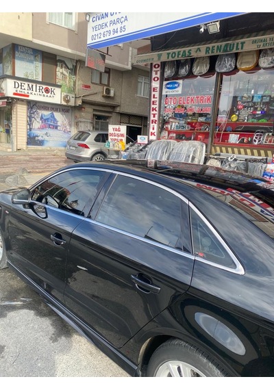 Audi A3 Krom Cam Çerçevesi Sedan 2013-2019   10Prç