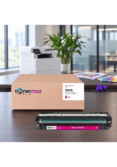 Hp 307a Ce743a Kırmızı Uyumlu Toner A Plus / Color Laserjet Cp5225 / Cp5225n / Cp5225dn