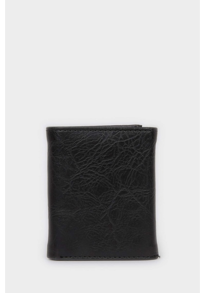 Defacto Erkek Suni Deri Cüzdan H2620axnsbk27 Siyah-bk27
