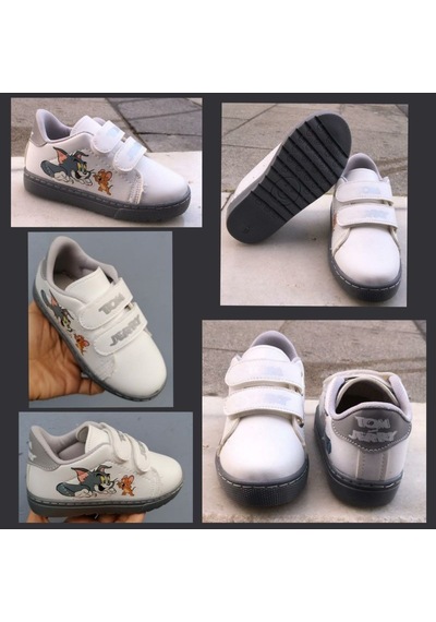MODAVALS ÇİZGİ FİLM KARAKTERLİ UNISEX TOM & JERRY ÇOCUK SPOR AYAKKABI