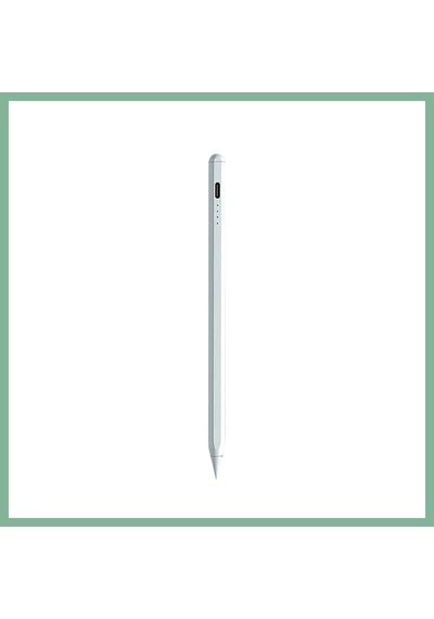 Bşkvirgo K2259 Apple Uyumlu iPad Uyumlu Dokunmatik Stylus Kalem - Beyaz Bsk2026