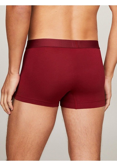 Tommy Hilfiger Erkek 3'lü Trunk Boxer Seti-7324 Mavi