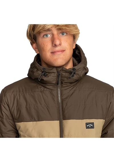 Billabong Surf Check Puffer Kahve Kahve