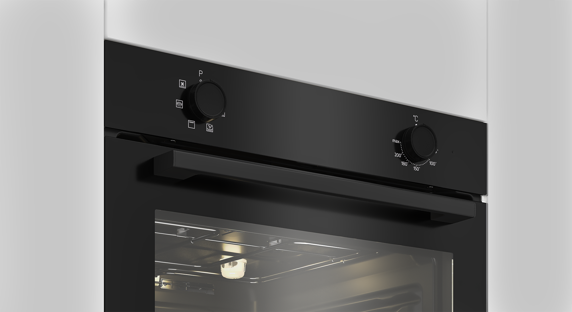 Beko BFC 211 SR 66 L Ankastre Fırın Siyah