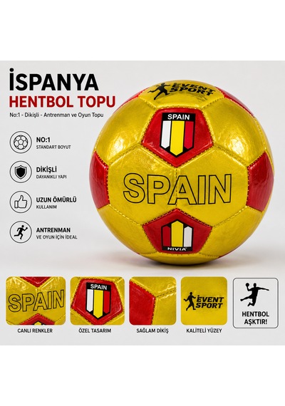 Hentbol Topu No: 1 Çocuk Antrenman Ve Oyun Topu Sarı