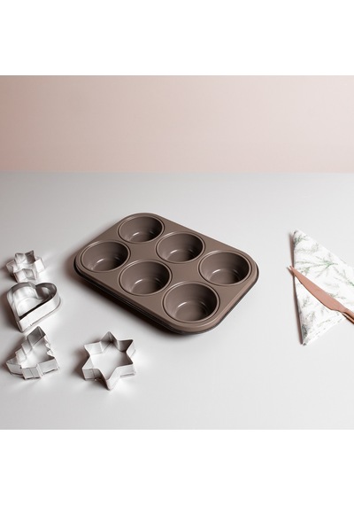 Guardini Anto 6 Lı Muffin Kalıbı 27x18 Cm