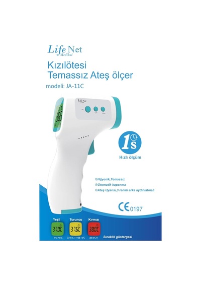 Ayrex Ja-11c Temassız Ateş Ölçer