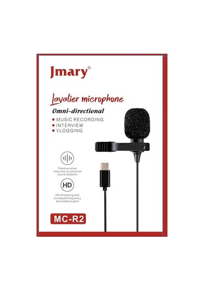 Jmary MC-R2 Type-C Canlı Yayın Yaka Mikrofon - ZORE-260812