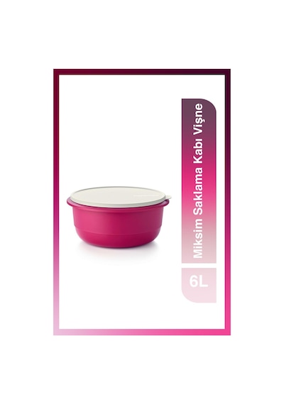 Tupperware Miksim Saklama Kabı 6l Vişne
