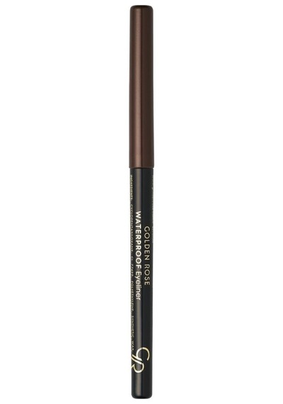 Golden Rose Suya Dayanıklı Kahverengi Göz Kalemi - Waterproof Automatic Eyeliner No: 10 8691190990107 00